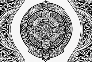 celtic half sleeve tattoo idea