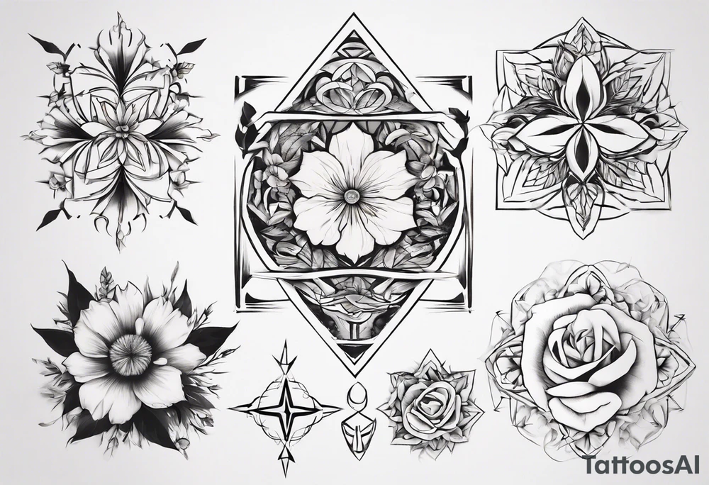 Takstein logo with flowerr tattoo idea