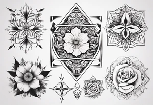 Takstein logo with flowerr tattoo idea