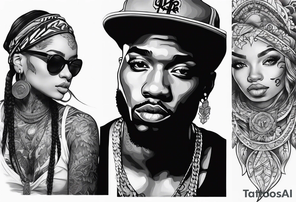 hip hop tattoo tattoo idea