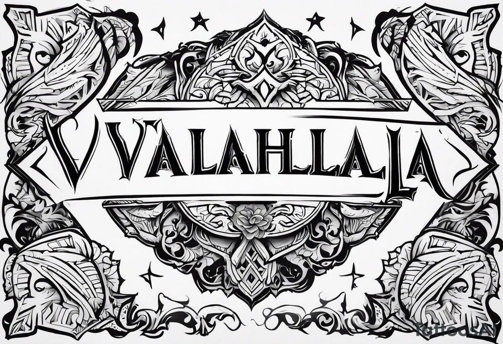Valhalla tattoo idea