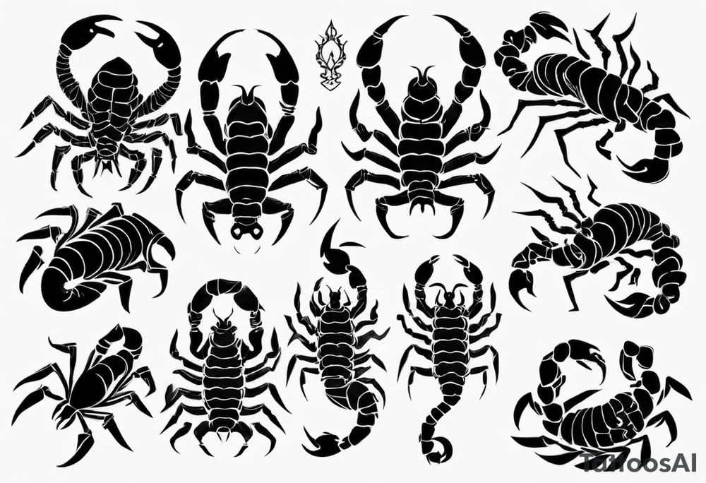 Scorpion tattoo idea