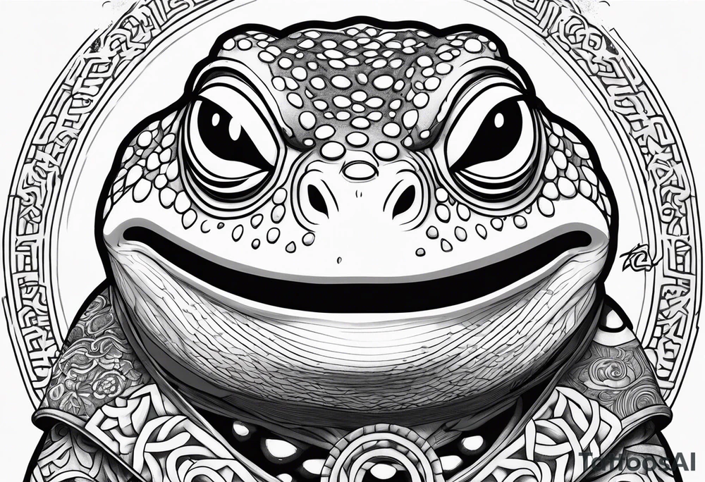 Jiraiya Naruto Gamakichi toad tattoo idea