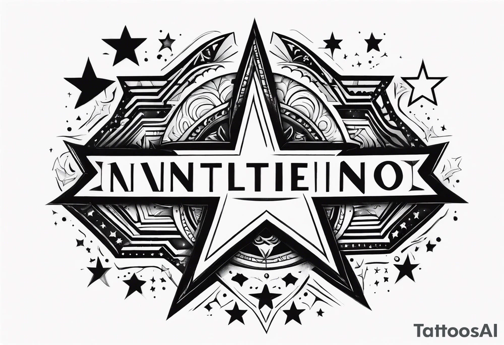 star tattoo idea