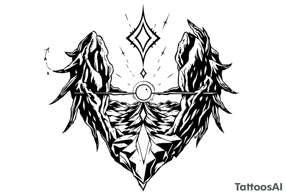 inner balance tattoo idea