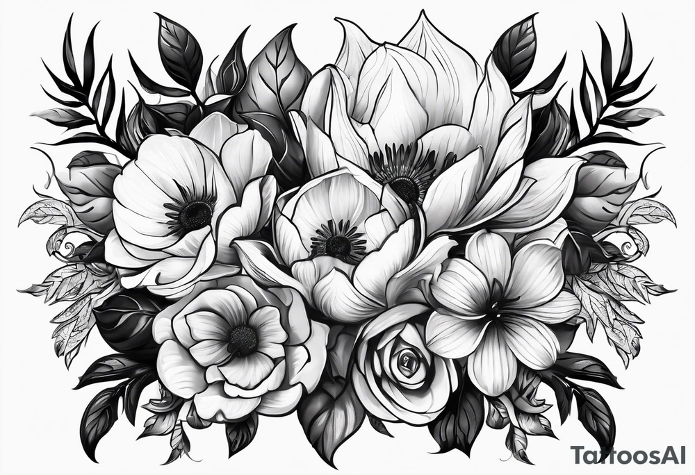 Boží dotyk ruža anjelské krídla tattoo idea