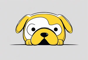 jake the dog from adventure time tattoo idea