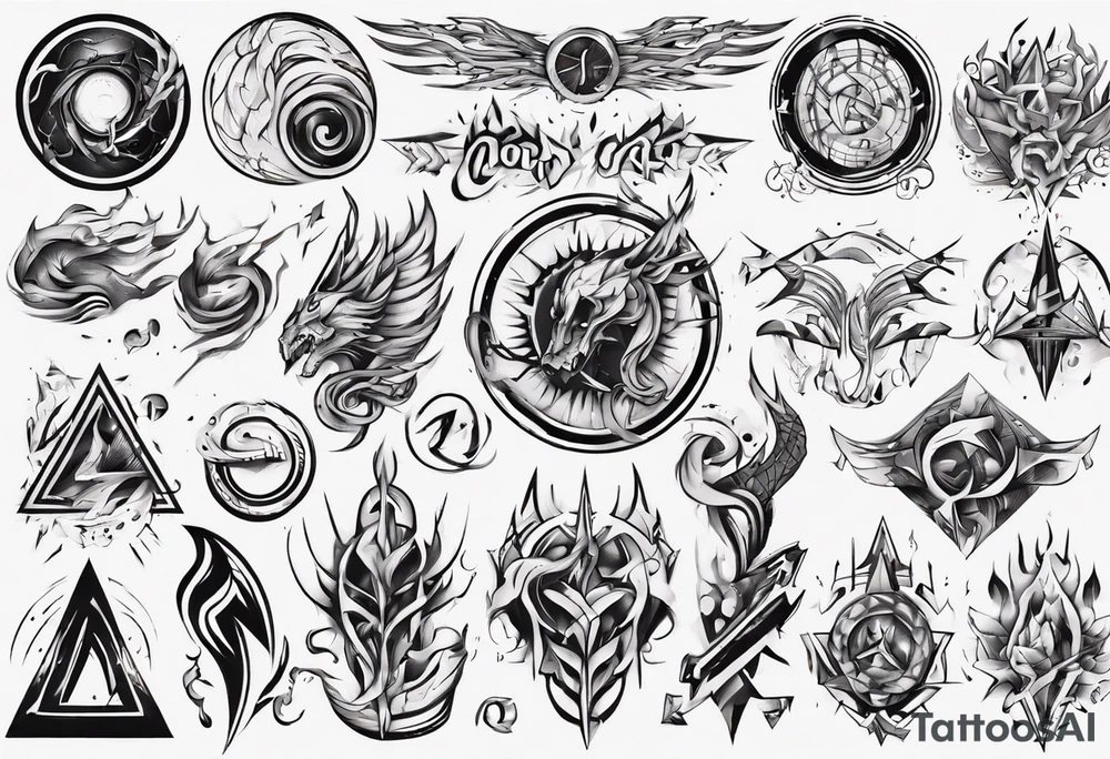 Average sign tattoo idea