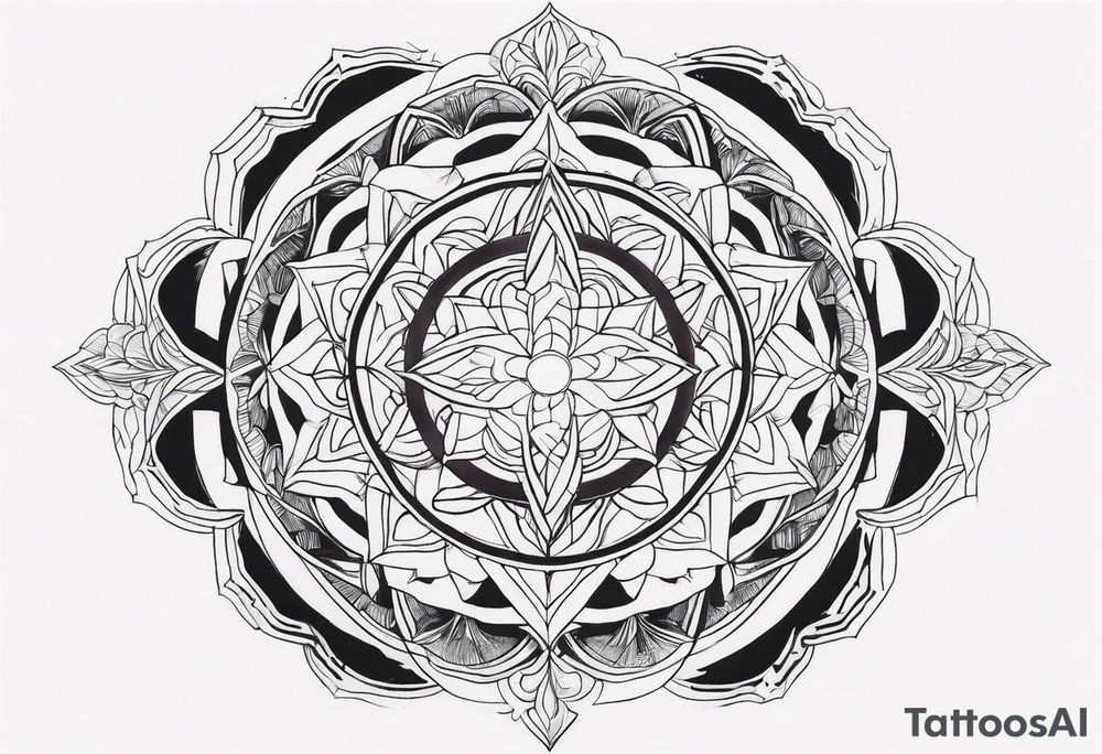 light diffraction tattoo idea