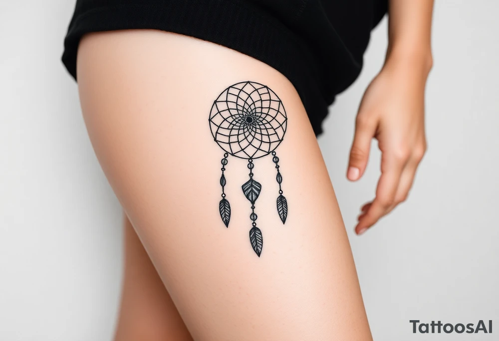 dreamcatcher tattoo idea