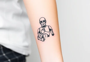 C3po from starwars tattoo idea