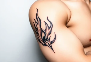 flame tattoo idea