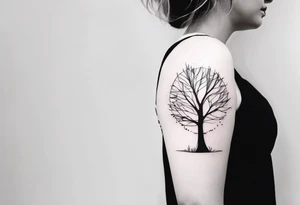 Silhouette tattoo idea