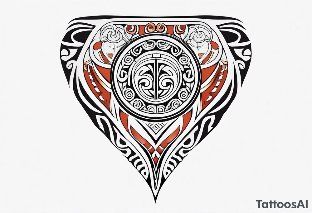 maori neck  tattoo tattoo idea