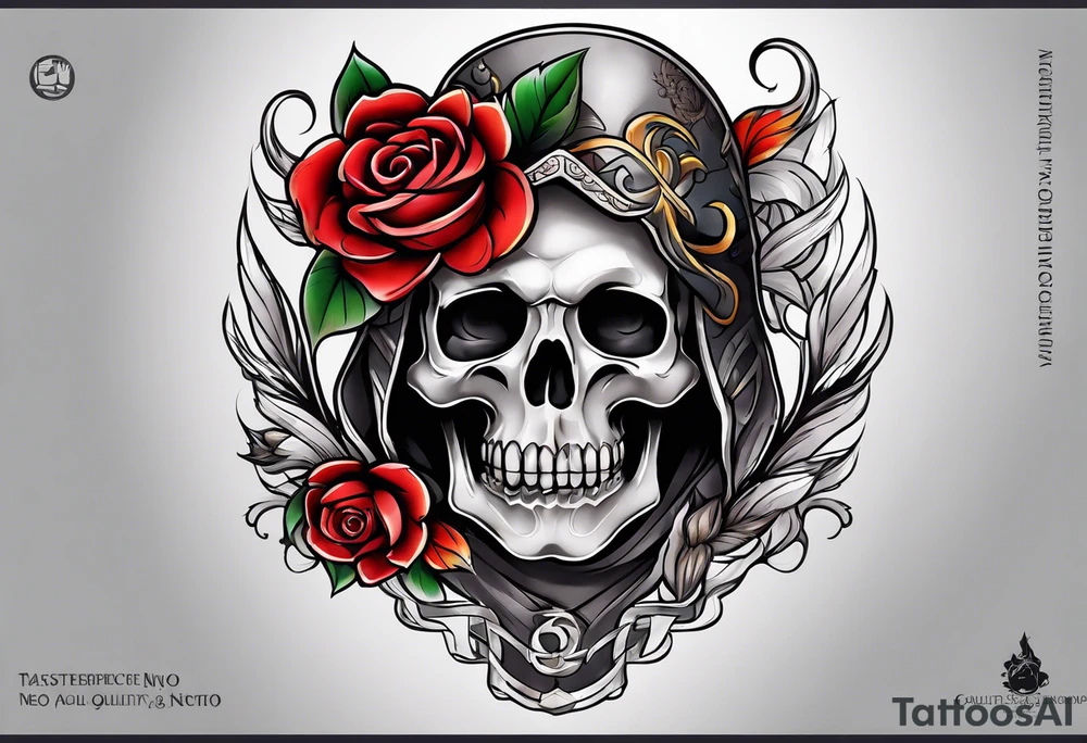 Neo traditional tattoo idea