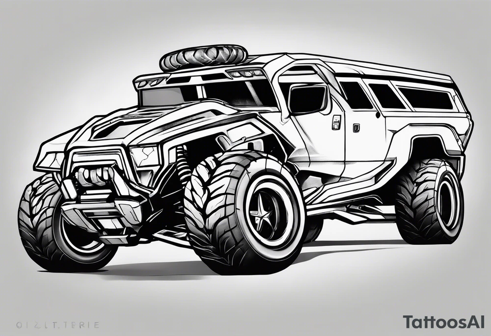 halo 3 ghost vehicle tattoo idea