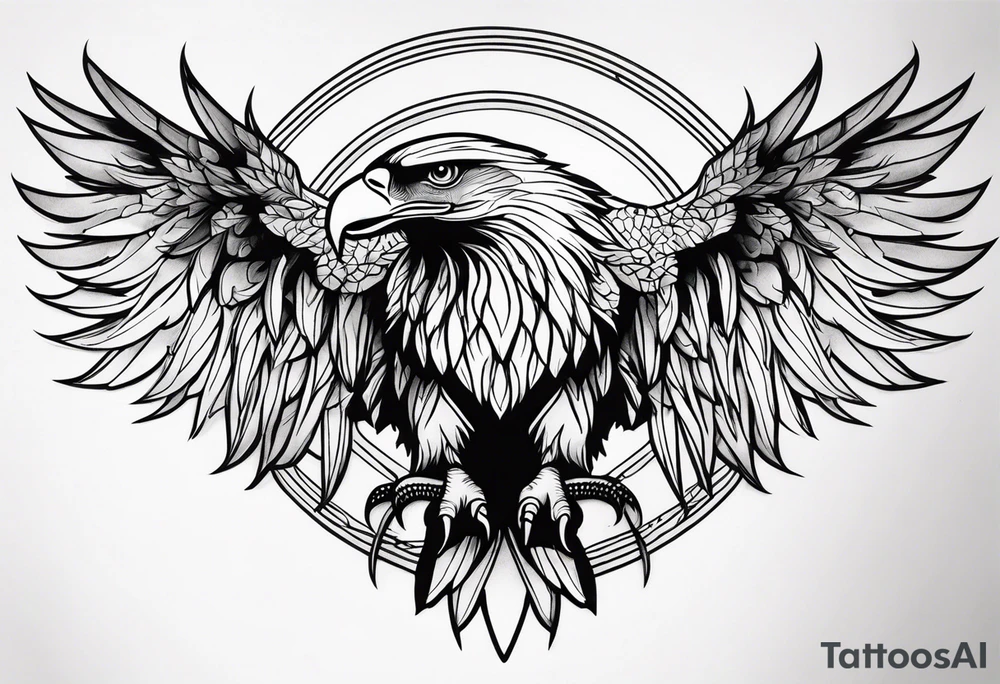 eagle tattoo idea