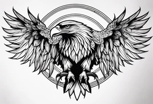 eagle tattoo idea