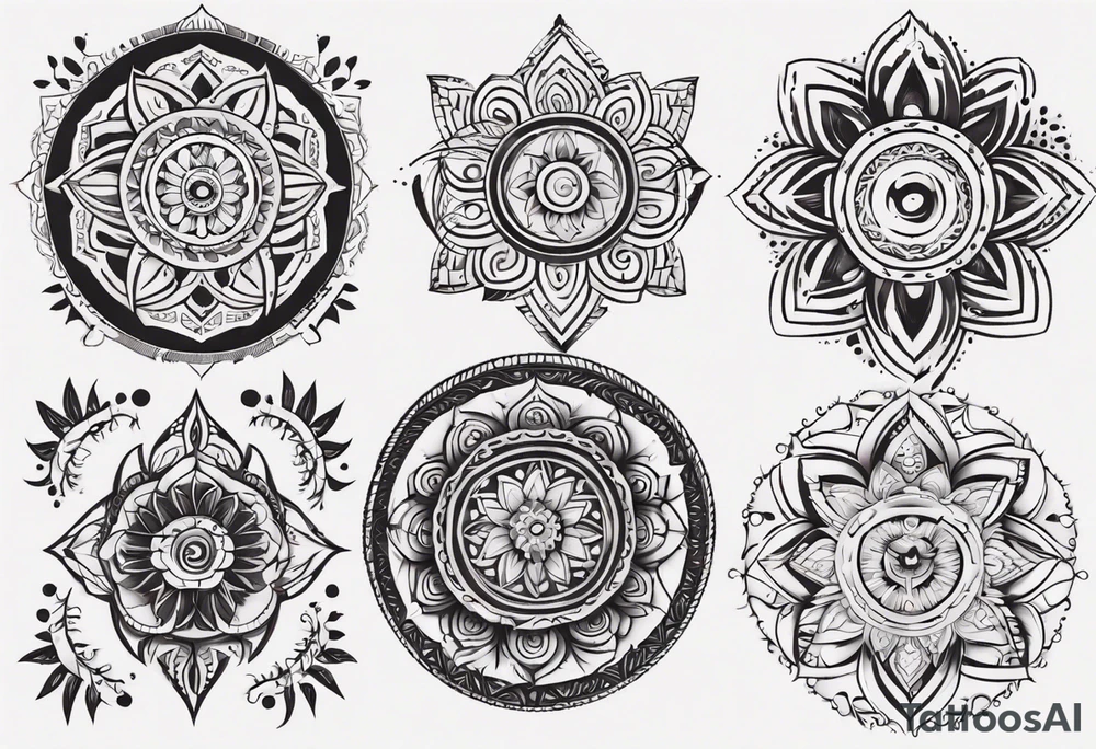 Mandala tattoo idea
