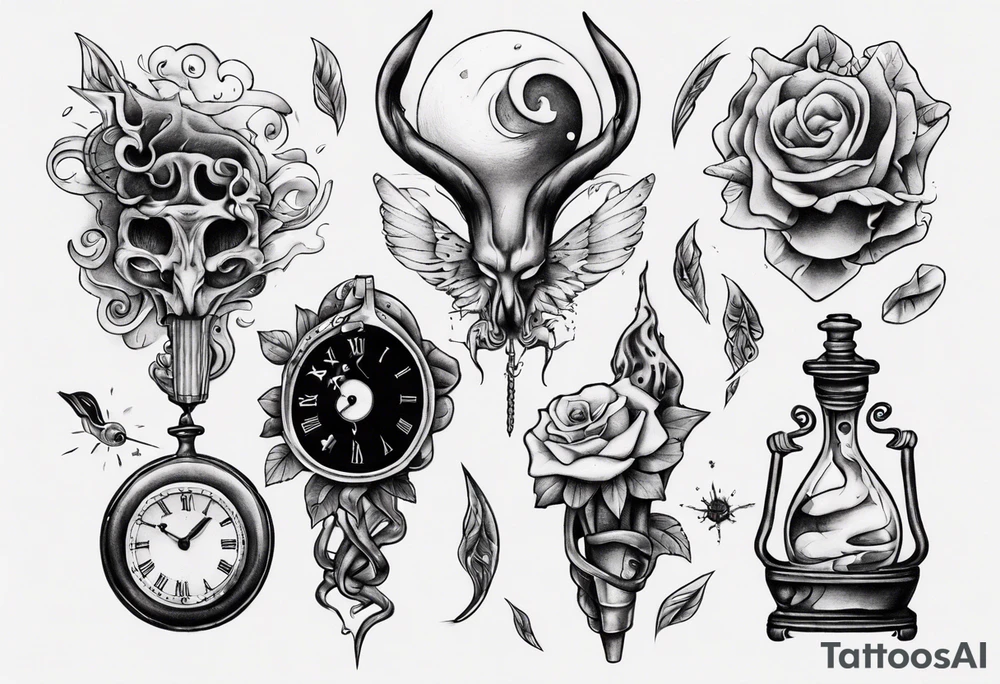 we have little time left tattoo idea