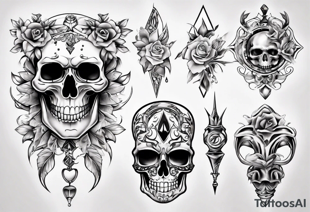 luxury tattoo idea