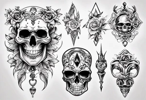 luxury tattoo idea