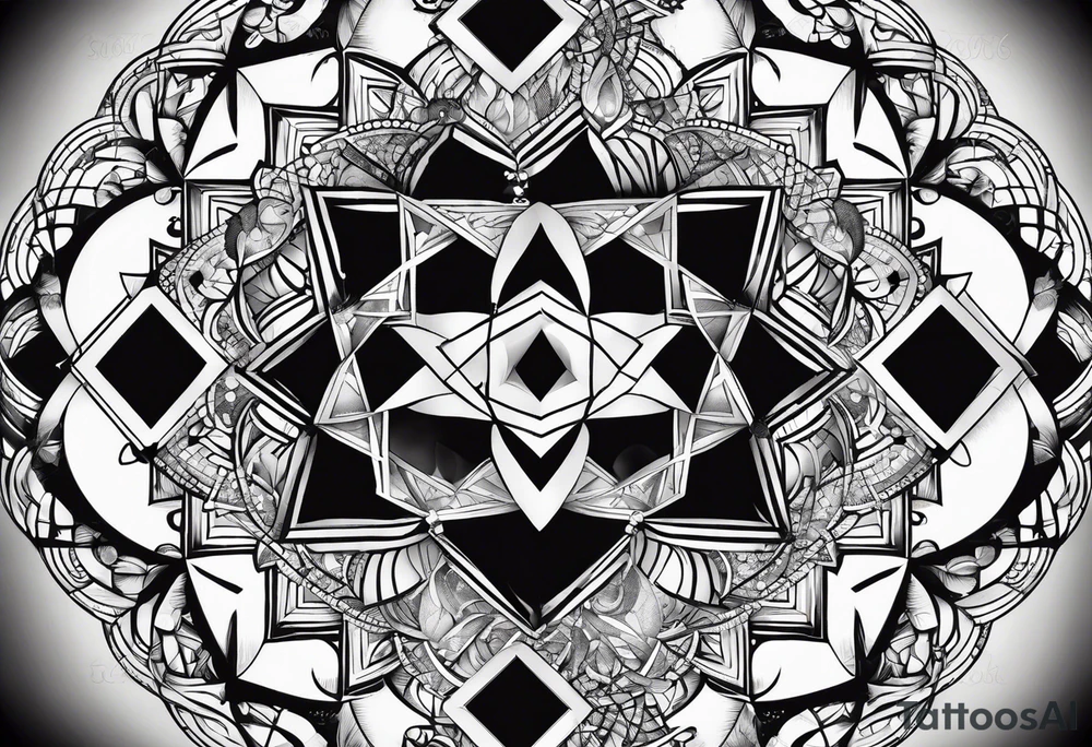 Sacred geometry, tattoo idea