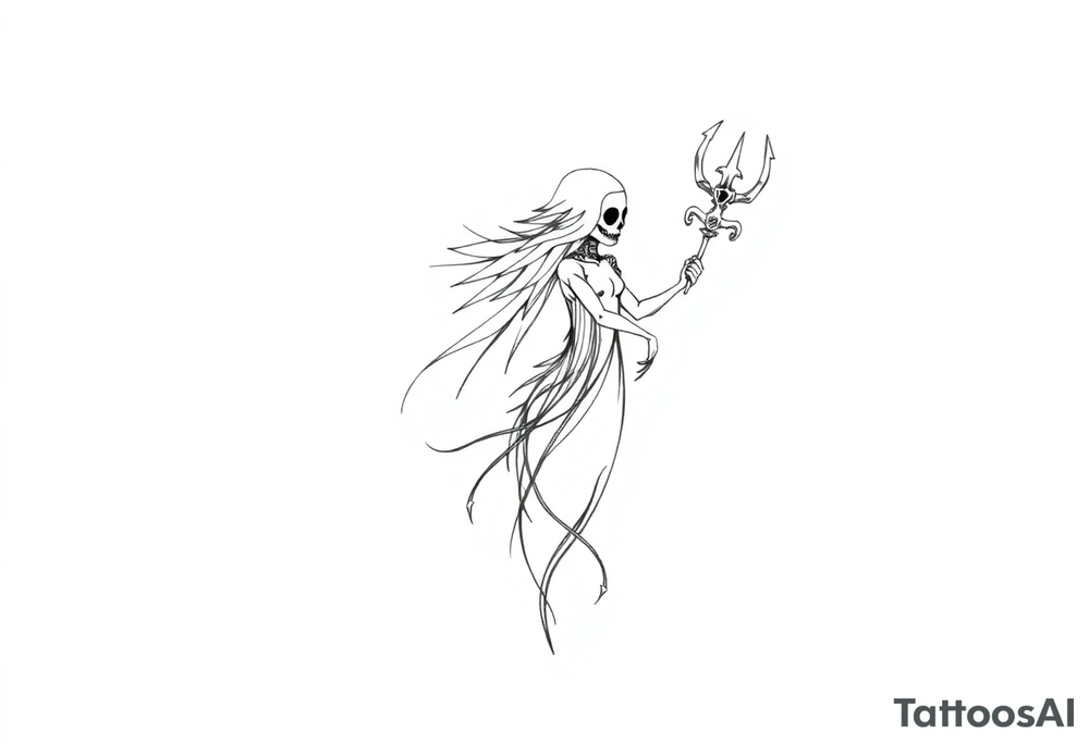 mystical  bringer of death tattoo idea