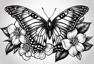 lilac tattoo idea