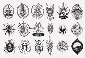 madrid tattoo idea