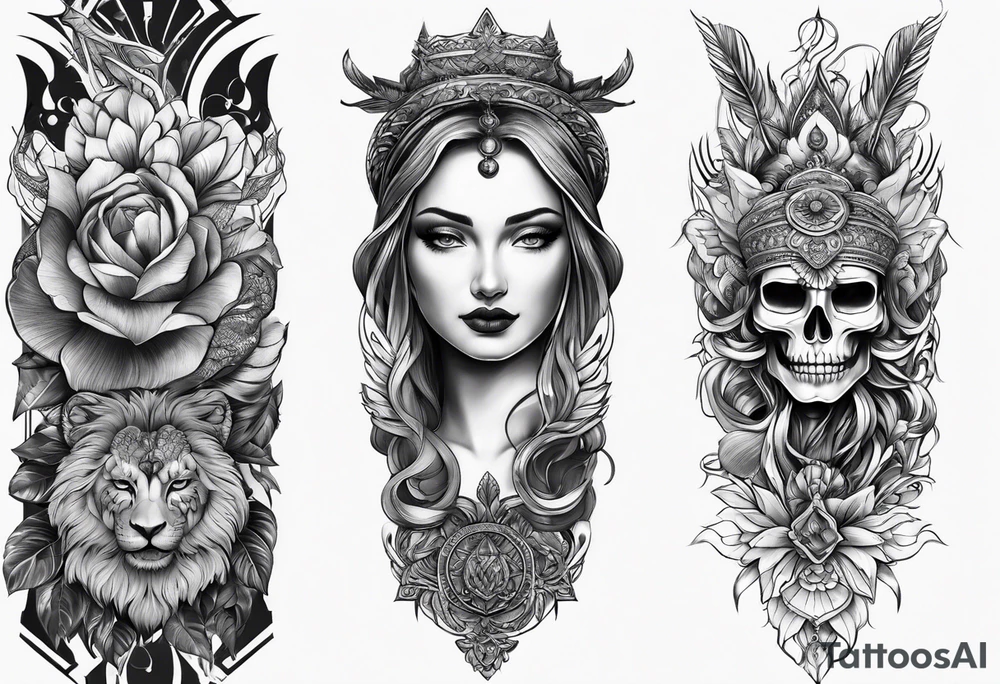 Reincarnation forearm tattoo tattoo idea