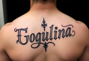 Letras Gótica 
Paulina tattoo idea