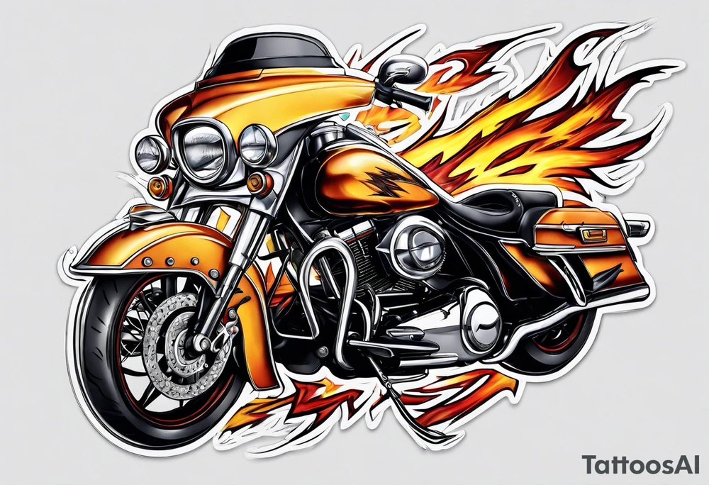 lightning tattoo tattoo idea