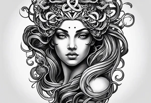 Medusa tattoo on arm for mens something small enough for forearm tattoo idea