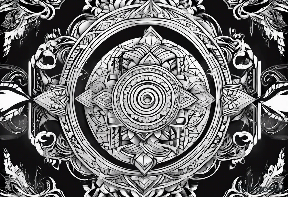 thunder tattoo idea