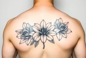 Mimosa flower tattoo idea