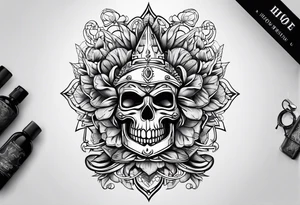 discipline and consistency words tattoo idea