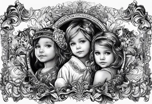 i have a little girl named tilly and boy named Weston i want a tattoo that would represent both of them tattoo idea