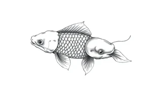 Koi fish tattoo idea