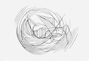 LINES FROM SHOULDERS TO WRISTS tattoo idea
