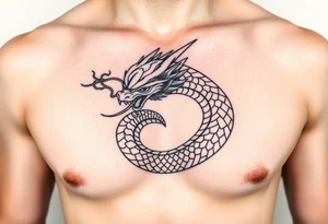 naga in japanese tattoo idea