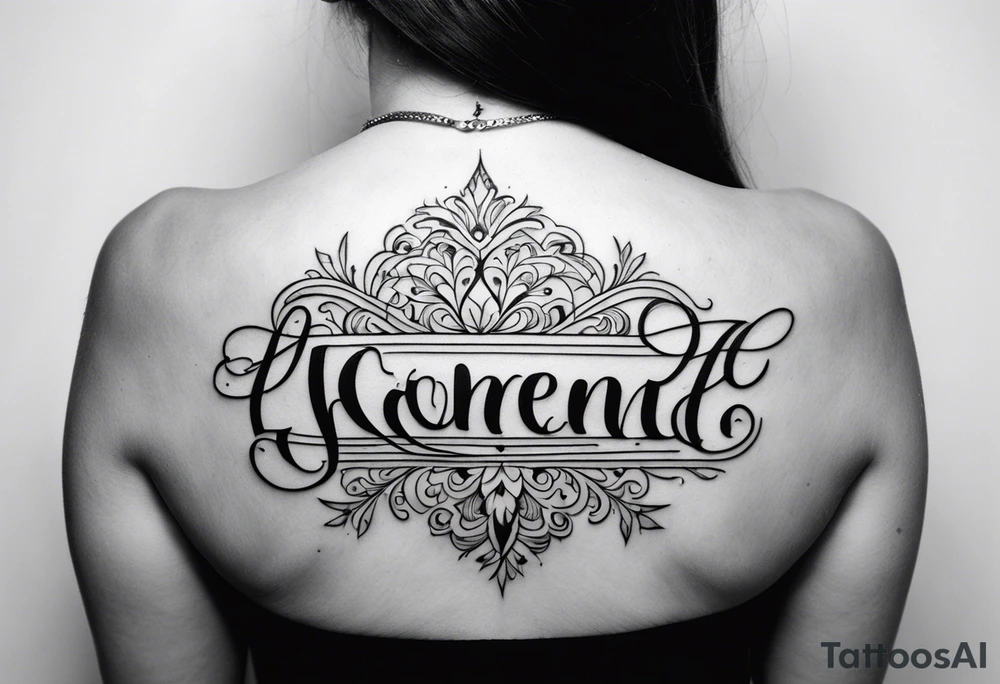 Last name Hooker tattoo idea