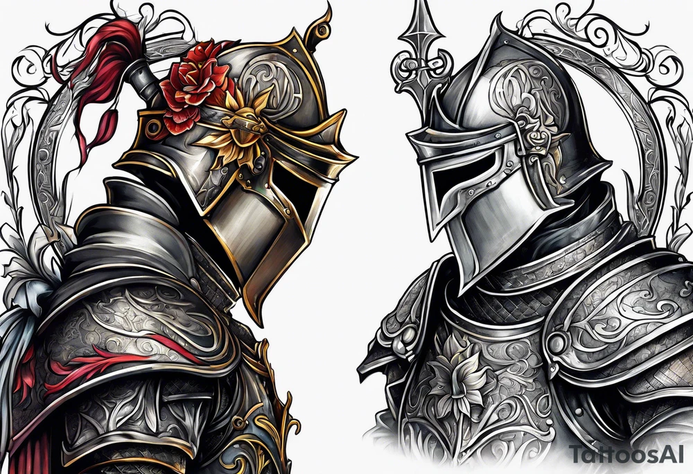 Knight tattoo idea