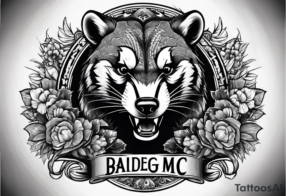 Angry Mc.Badgers tattoo idea