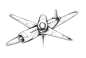 aviation tattoo idea