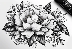 In memory of mom sleeve tattoo idea