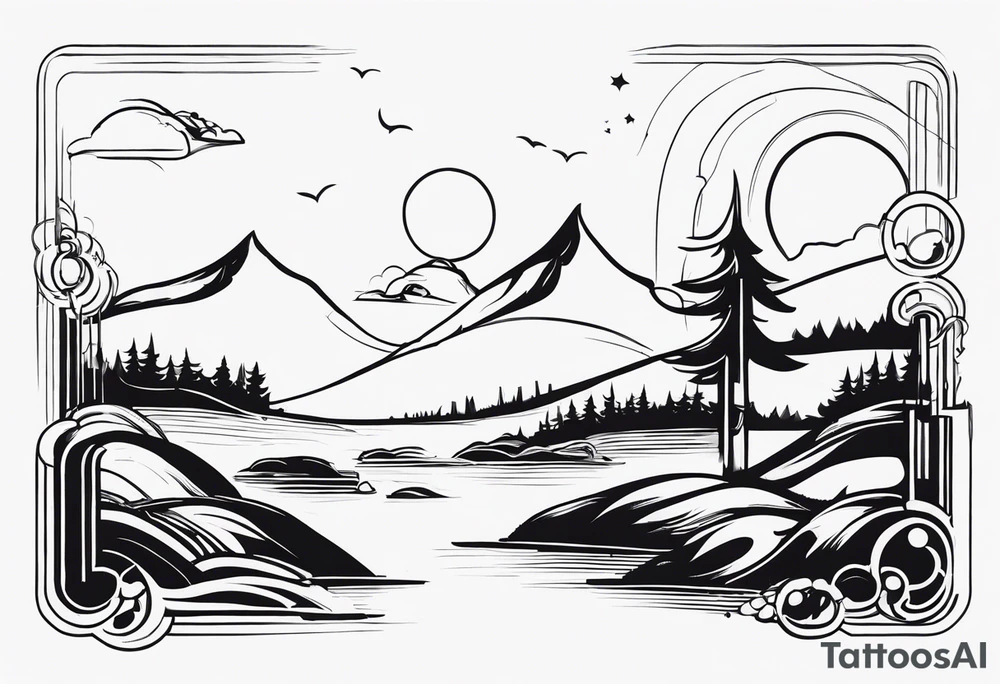 Reset and restart of a new chapter tattoo idea