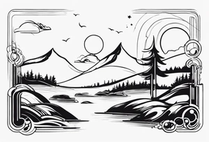 Reset and restart of a new chapter tattoo idea