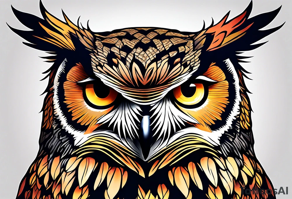 Seriously owl tattoo idea
