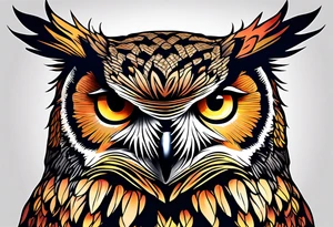 Seriously owl tattoo idea